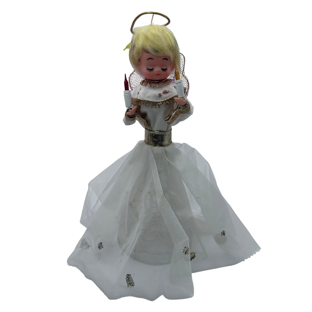 Mid Century Modern 1960s Angel Tree Topper‎